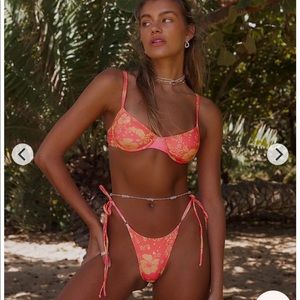 Kulani kini’s thong tie side bikini bottom